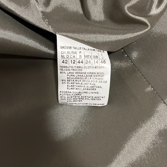 Max Mara taupe blazer - greige - Picture 4 of 6